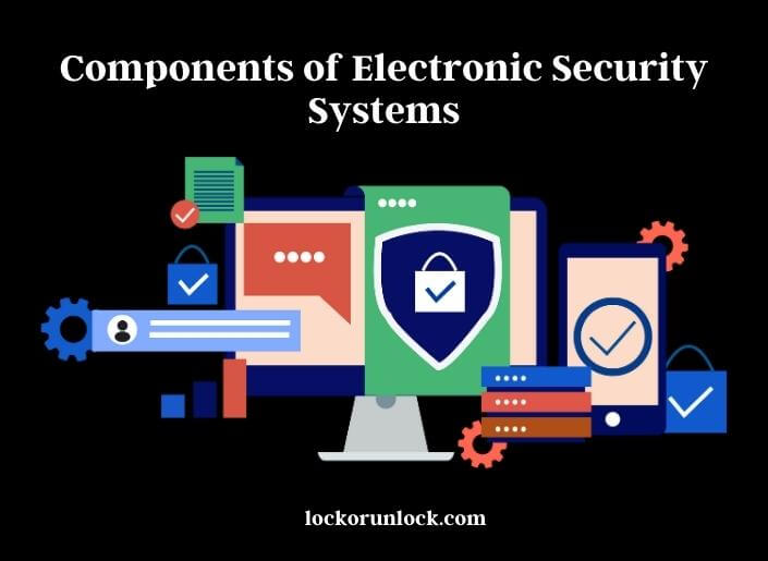 components of electronic security systems