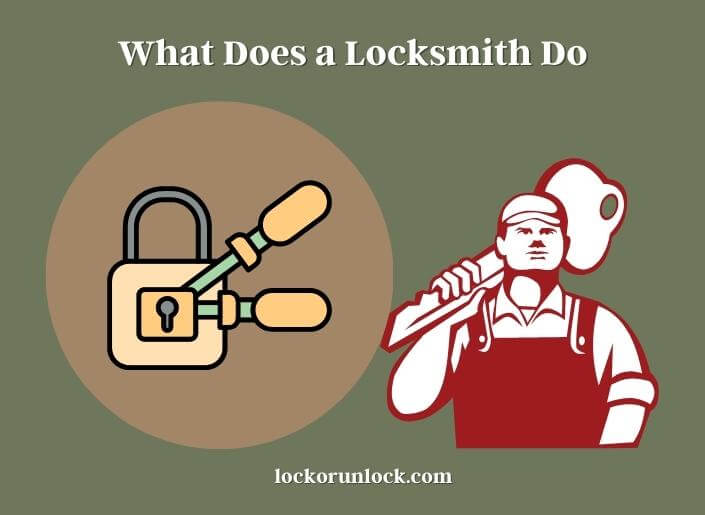 what does a locksmith do