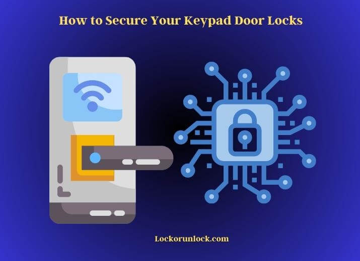 how to secure your keypad door locks