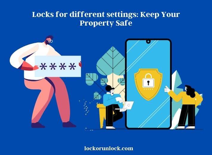 locks for different settings keep your property safe