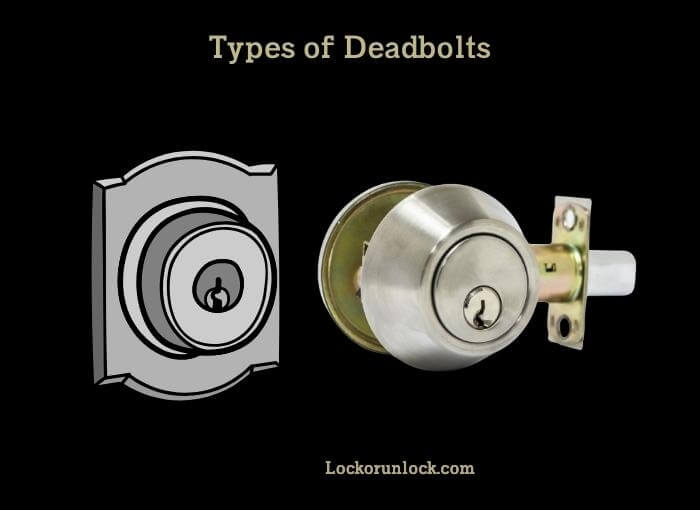 types of deadbolts