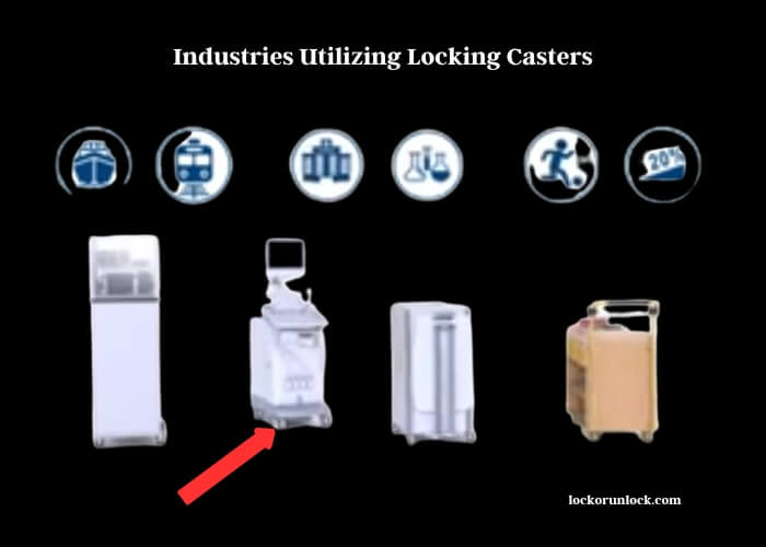 industries utilizing locking casters