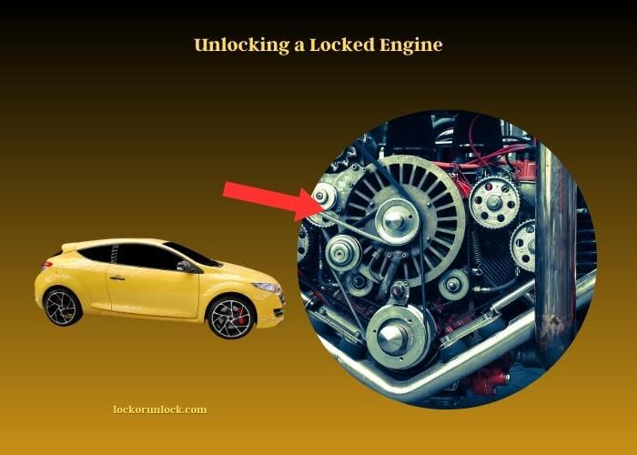 unlocking a locked engine