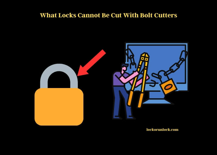 what locks cannot be cut with bolt cutters