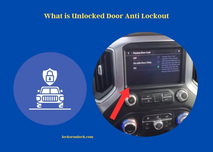 what is unlocked door anti lockout