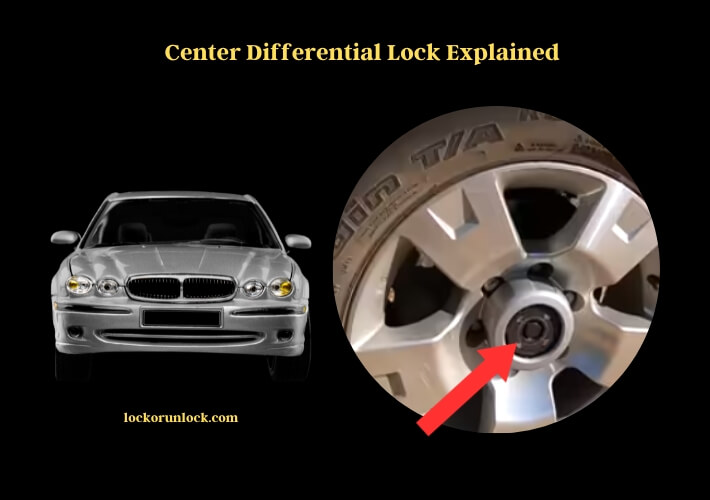 center differential lock explained