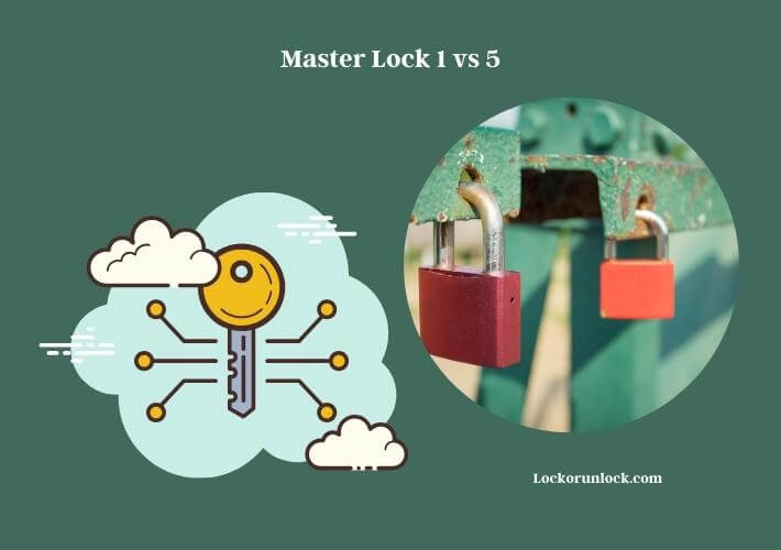 master lock 1 vs 5