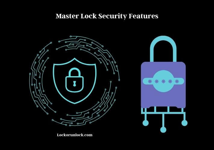 master lock security features