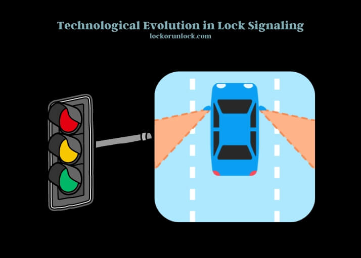 technological evolution in lock signaling