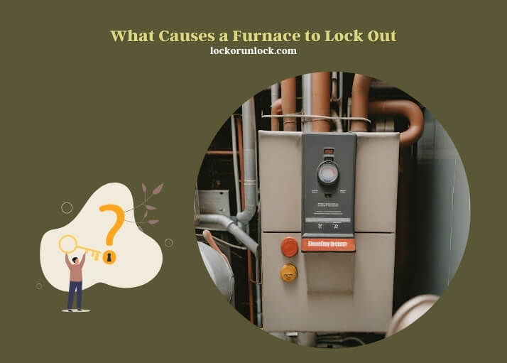 what causes a furnace to lock out